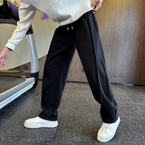 冬季新款男士卫裤针织休闲弯刀直筒裤C207-1118-P65控95，男装休闲裤，电商C207