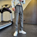 冬季加绒休闲裤男士冲锋裤直筒裤C207-3902-P78控108加绒P85，男装卫衣，电商C207