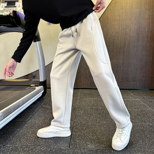 男士秋冬季卫裤休闲针织修身直筒裤 C207-S06-P65控95，男装休闲裤，电商C207