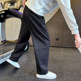2025秋冬休闲裤男士纯色直筒裤C207-5921-P59控89，男装休闲裤，电商C207