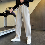 冬季加绒卫裤男士休闲裤直筒裤C207-711-P69控99，男装休闲裤，电商C207