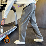 男士加绒卫裤冬季双面绒休闲直筒裤C207-691-P59控89，商品下架区，电商C207