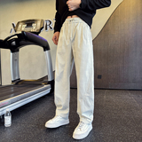 男士秋冬新款提花休闲裤修身直筒裤C207-70006-P65控95，男装休闲裤，电商C207