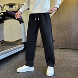 冬季加绒卫裤男士休闲裤直筒裤C207-3213-P68控98加绒P75，男装休闲裤，电商C207