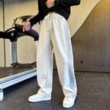 冬季加绒水洗卫裤男士休闲裤直筒裤C207-1156-P75控105，男装休闲裤，电商C207