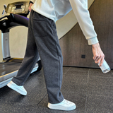 冬季男士卫裤针织休闲直筒裤C207-5075-P75控105，男装休闲裤，电商C207