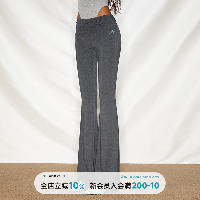 显瘦低腰休闲长裤美式辣妹
