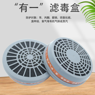 可适于日本重松DR28SU2K面具国产有一活性炭颗粒碳盒防油漆甲醛苯
