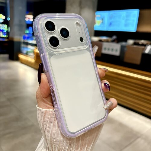 ins小清新二合一 适用于苹果17ProMax手机壳防滑边iphone16pro防摔 2.0加厚手感好17Pro防撞15/14plus男女13