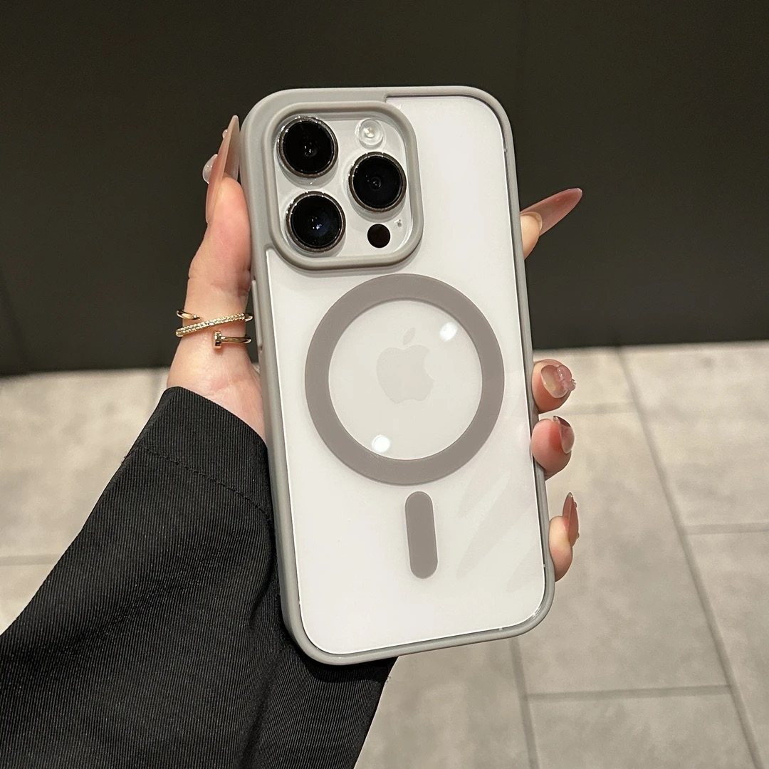 iphone16promax高级肤感磁吸壳苹果15promax手机壳11新款16e男女12情侣款13pm简约14plus硬壳保护套12/13mini