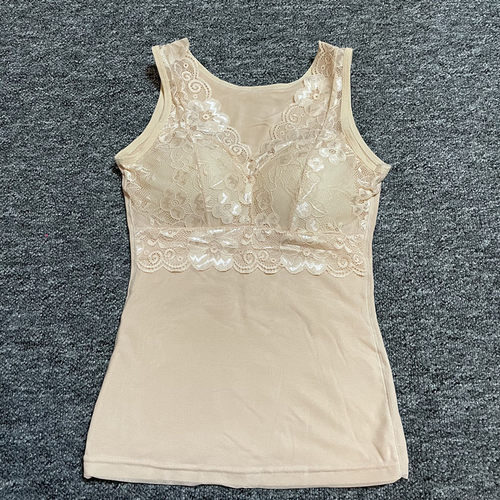 断码清仓保暖内衣女带胸垫背心