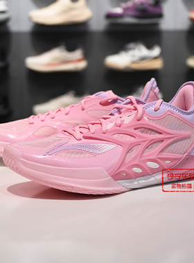 李宁闪击12贴地启动薄底快靴男子2025冬季篮球专业比赛鞋ABAV069