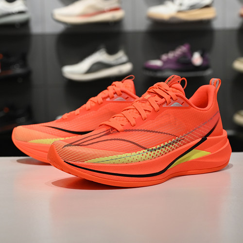 李宁减震透气跑步运动鞋