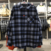 时尚 新品 外套YSHW001 2026春季 李宁男童运动生活系列格子休闲衬衫