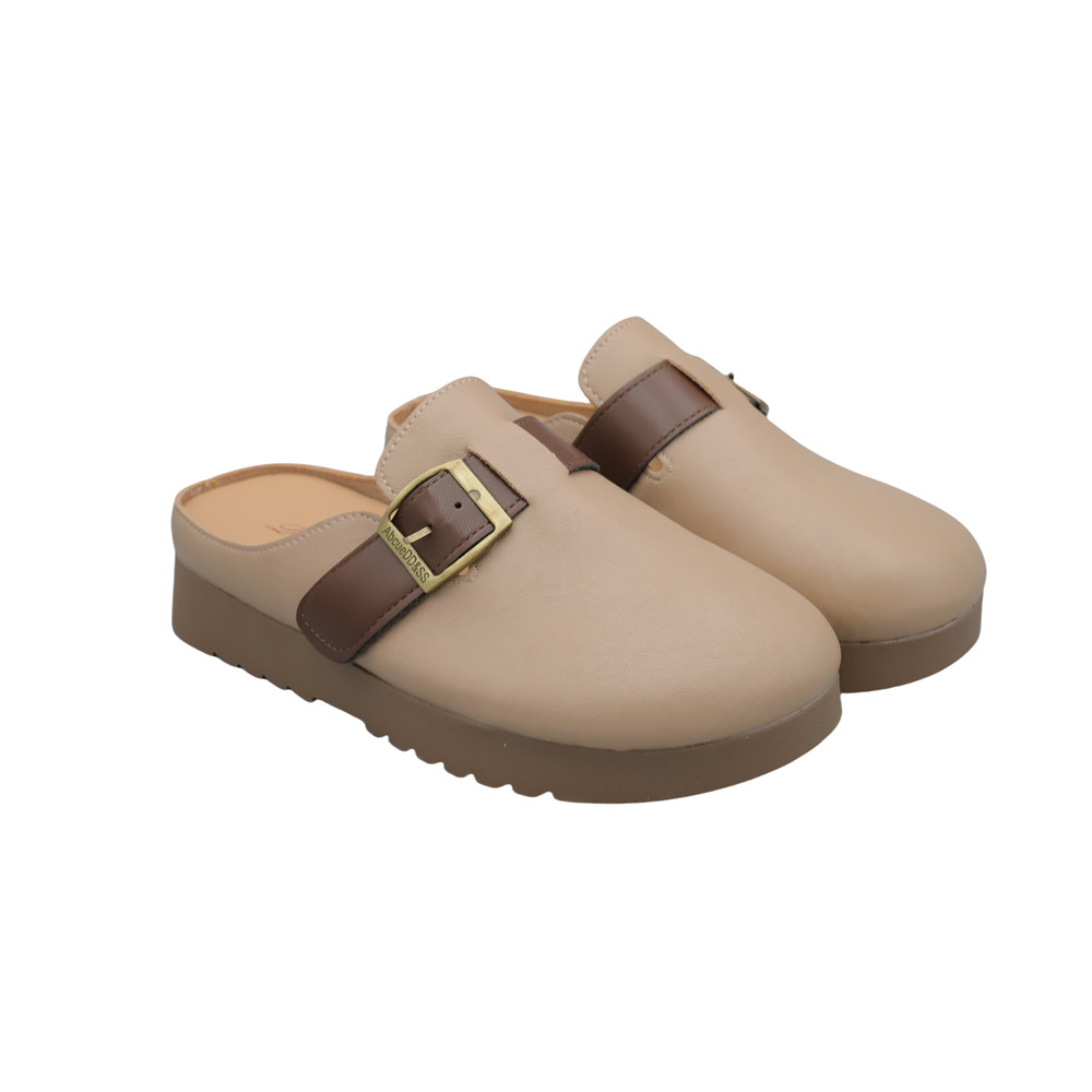 商场同款包头半拖鞋女2025春季新款法式时尚软底单鞋子平底浅口,女鞋,穆勒鞋,淘宝优惠券,粉丝福利购,淘宝优惠卷