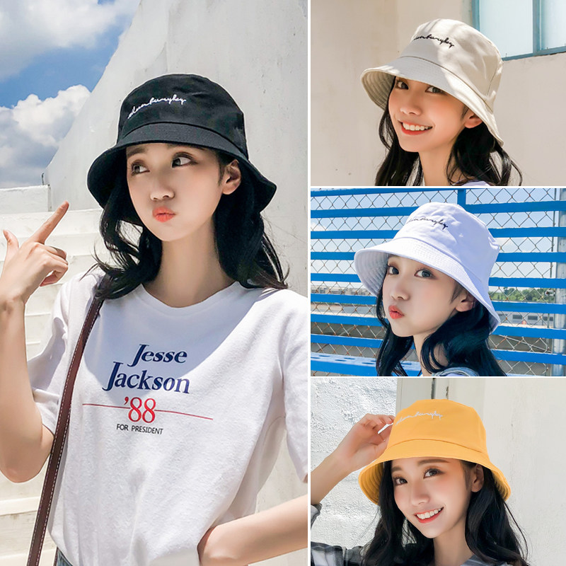 渔夫帽女韩版甜美软妹网红同款盆帽夏天棉麻蝴蝶结遮阳帽百搭帽子|msdalam kategori Aksesori/Belt kulit/Hat/Muffler, Hat - dari Buy2taobao.com untuk memberikan perkhidmatan ejen Taobao profesional membeli