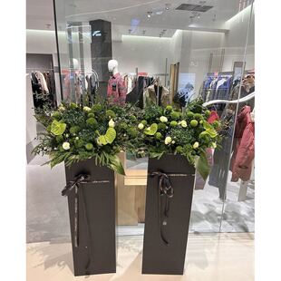 全国同城配送速递鲜花开业高端花篮立柱花篮天津苏州长沙沈阳配送