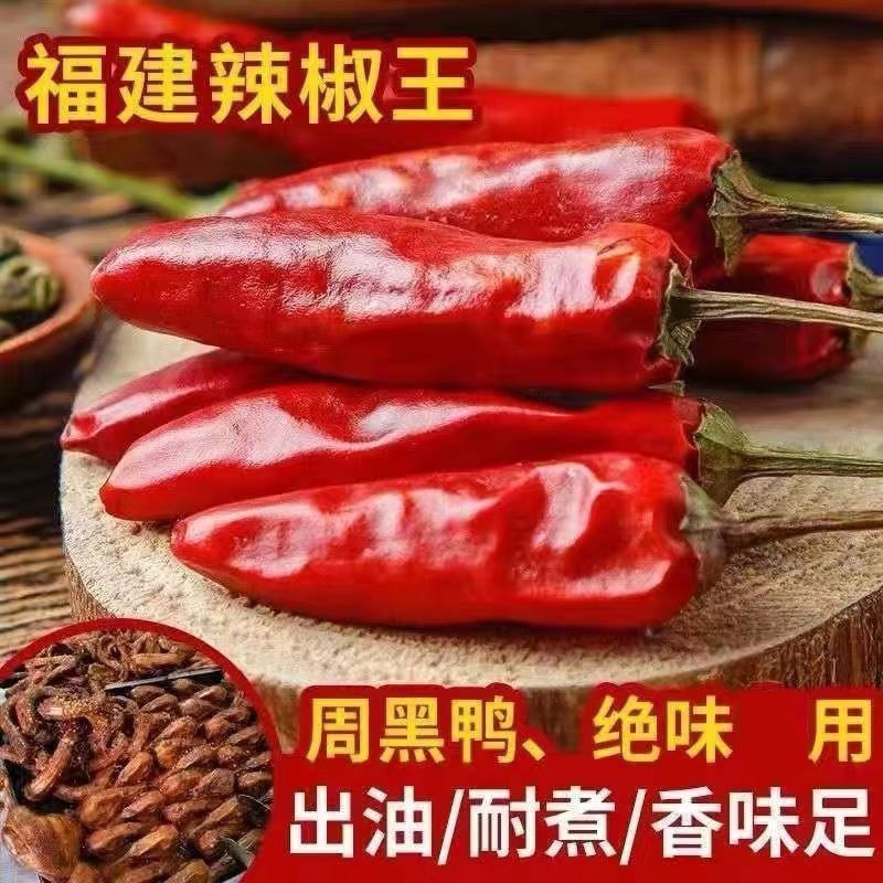 福建辣椒王辣椒王福建干辣椒香辣耐煮卤味鸭货用当季新货批发精选