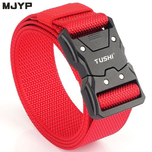 本命年红腰带男多功能战术皮带