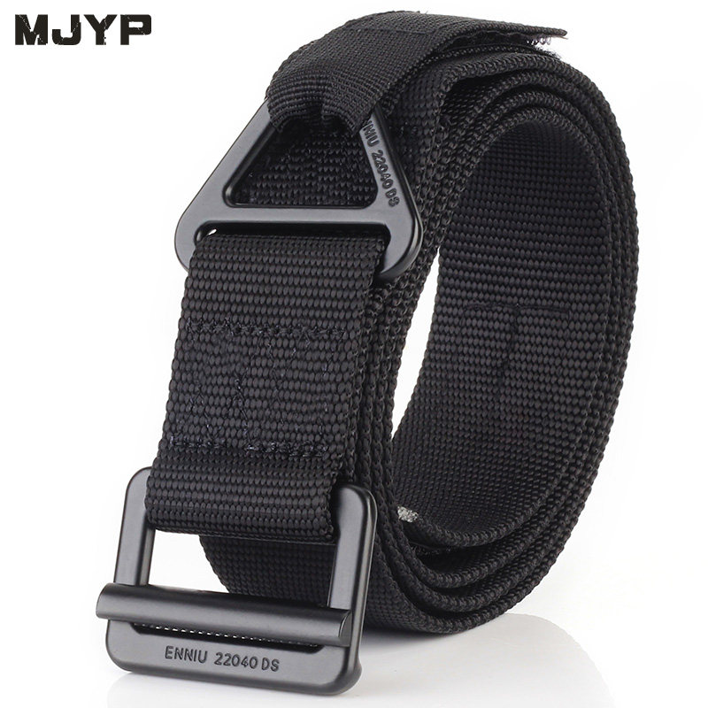 多功能垂降休闲战术腰带男时尚帆布户外皮带自动扣速干尼龙内裤带