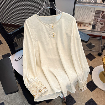 新中式国风长袖衬衫女秋