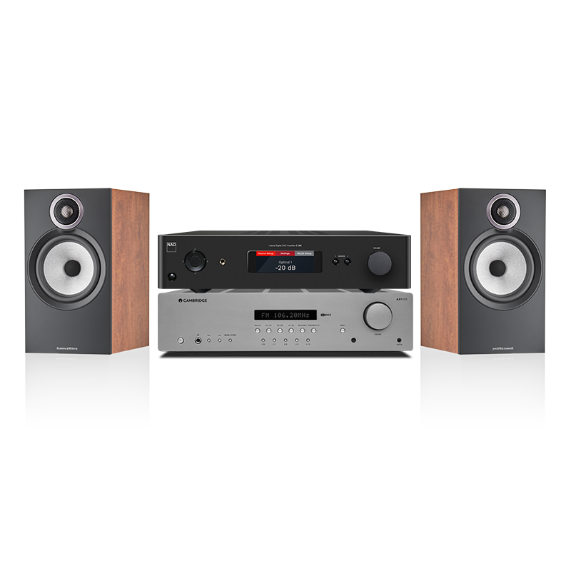 B&W宝华韦健606S3高保真立体声HiFi书架音箱家用发烧级HiFi套装
