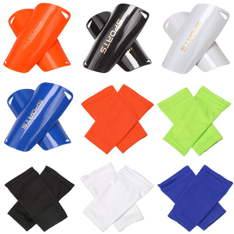 足球护腿板成人儿童袜套中筒护腿袜足球防滑袜套双层插袋小腿套