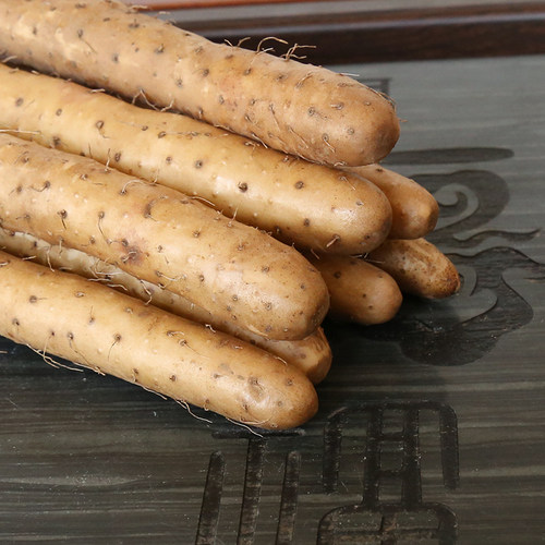 麻山药河北蠡县小白嘴山药礼盒装白山药铁棍山药怀山药新鲜正宗