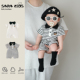 新生儿包屁哈衣夏天 超萌可爱婴幼儿连体衣夏装 男宝宝衣服夏季 薄款