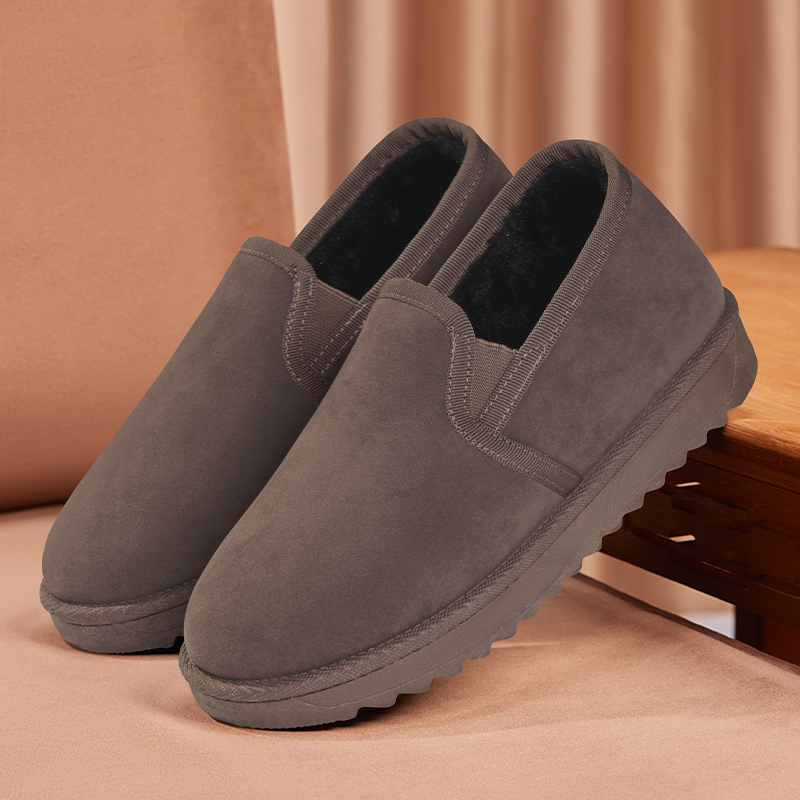 加绒保暖老北京布鞋女软底防滑