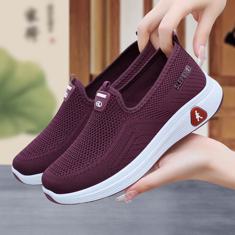 妈妈鞋不累脚老北京布鞋女防滑