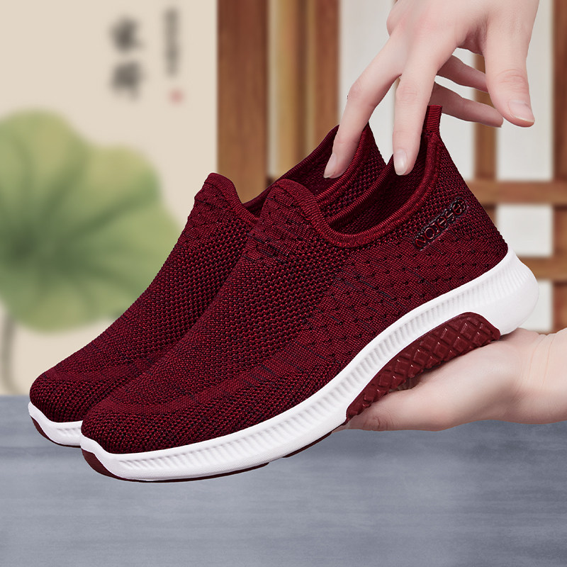 老北京布鞋女新款官方旗舰店软底老人鞋轻便中老年网鞋平底妈妈鞋,女鞋,浅口单鞋,淘宝优惠券,粉丝福利购,淘宝优惠卷