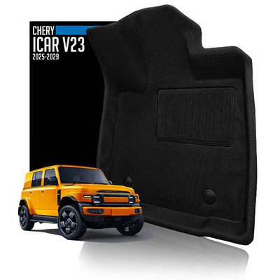 适用于25款i-CAR脚垫V23右舵XPE+TPE后备箱垫靠背垫jaecoo V23