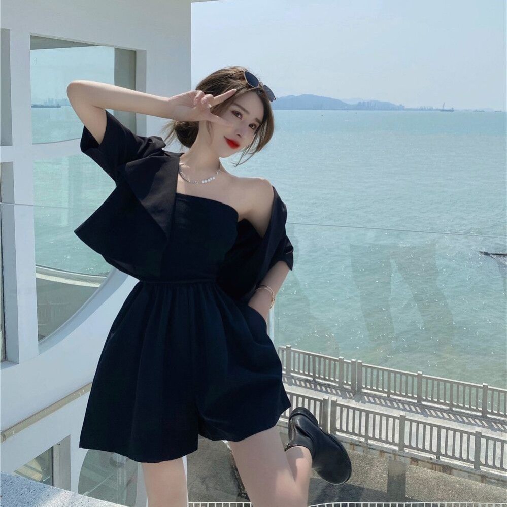 西装外套夏季女薄款2025新款中老年套装
