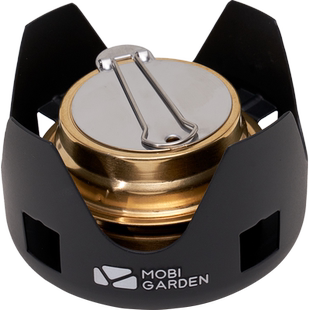 牧高笛黑化露营铝合金餐具便携式酒精炉喝茶户外煮烧水壶野餐水杯