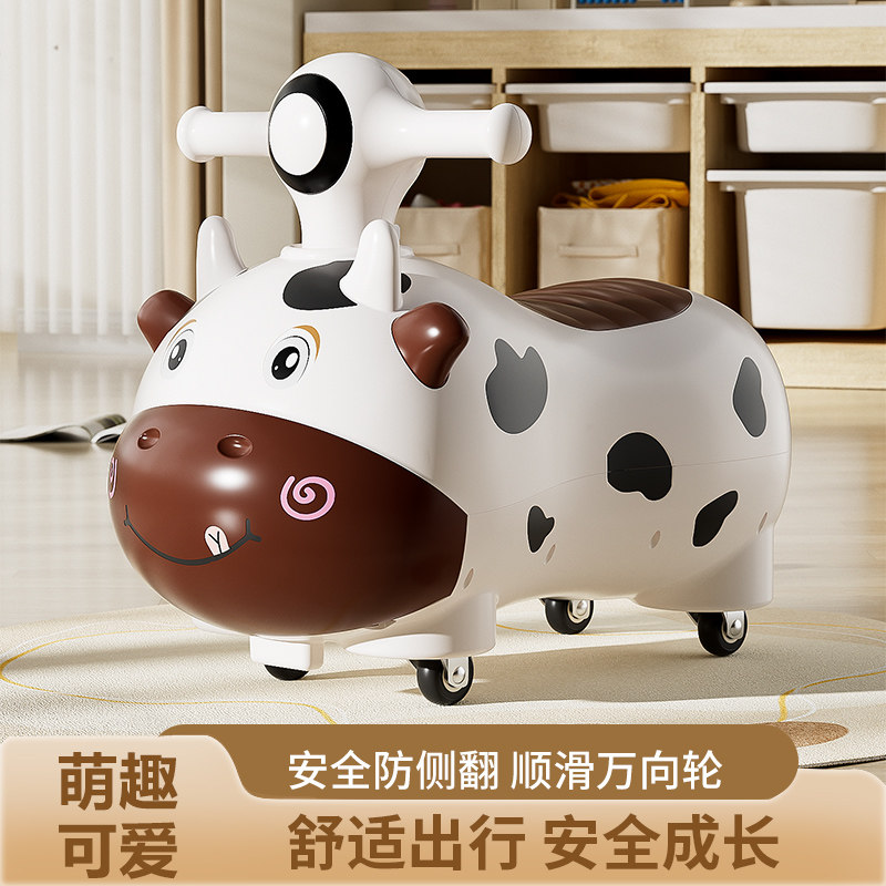 新款儿童滑行滑步车1-3-4岁幼儿男女宝宝溜溜扭扭学步车音乐灯光