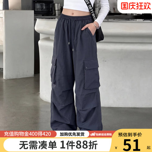 女童工装裤秋季2026新款