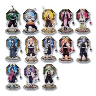 omamori&潮可玩官方正版 鬼灭之刃 全集中展限定复刻亚克力立牌