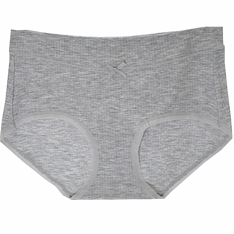 彩田内裤女莫代尔棉石墨烯螺纹纯色包臀平脚速干抑菌中腰31399透