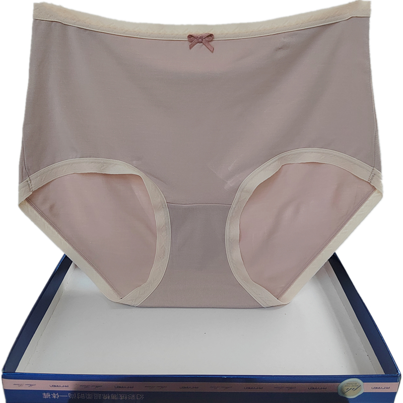 彩田内裤女高腰莫代尔棉简约柔软31886纯色包臀平脚抗菌舒适当季