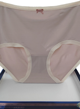 彩田内裤女高腰莫代尔棉简约柔软31886纯色包臀平脚抗菌舒适当季