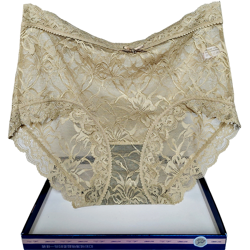 花仙子内裤全蕾丝性感透气高腰女