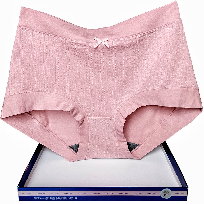 彩田内裤女式莫代尔棉纯色中腰31618高腰31619石墨烯抗菌简约青年