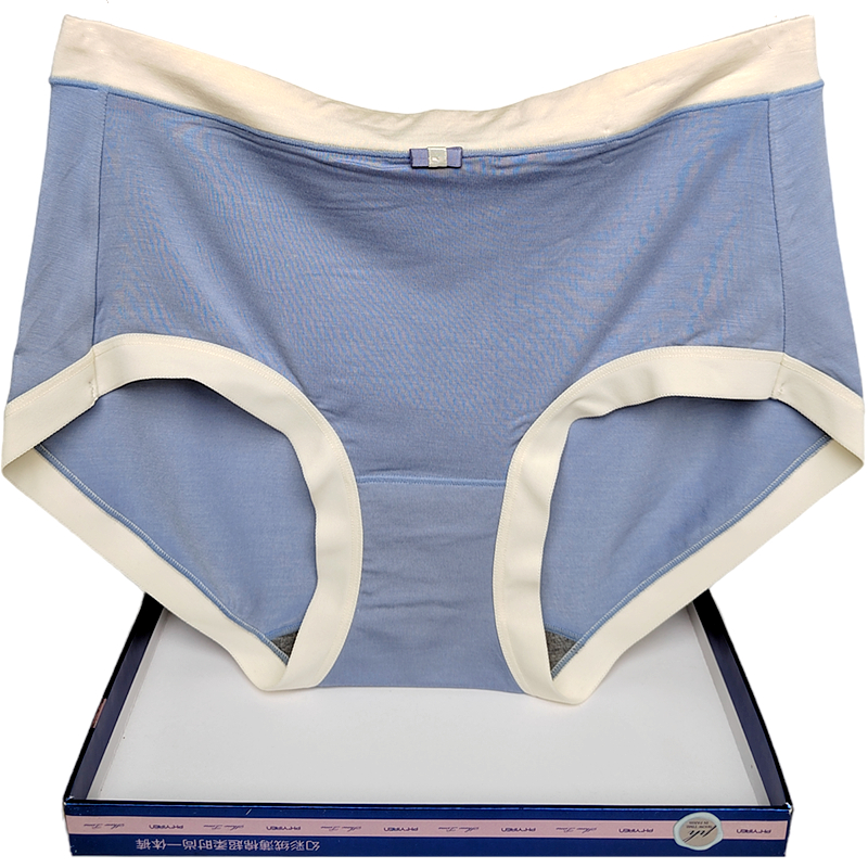 彩田再生纤维素纤维纯色糖果色石墨烯抗菌32125中腰平脚日系青年