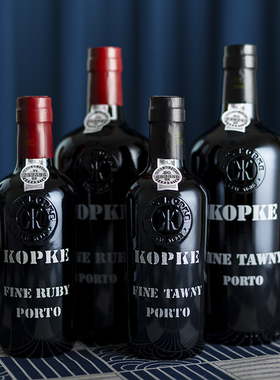 科普克KOPKE科葡克宝石红波特酒茶色波特酒微醺晚安酒女士甜红酒