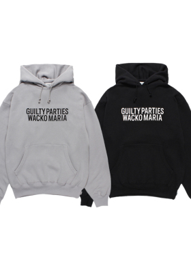 WACKO MARIA24FW PULLOVER HOODED SWEAT SHIRT 重磅logo连帽卫衣