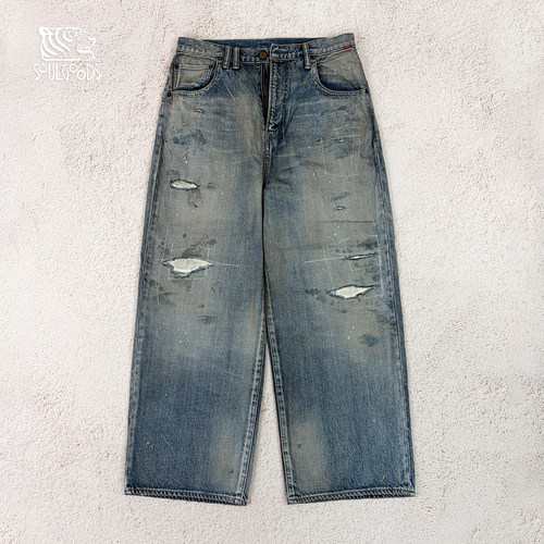 ANACHRONORM5P宽松牛仔裤
