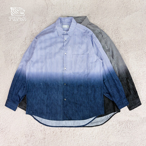 现货授权TOLQ渐变印花衬衫26SS