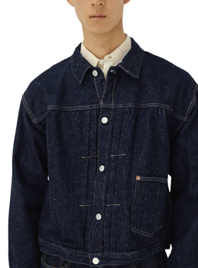 现货KAPTAIN SUNSHINE Denim Tracker 1P 复古水洗牛仔夹克26SS