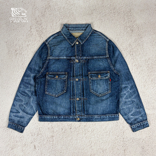 现货ANACHRONORM AGING DENIM JACKET 日产复古双袋牛仔夹克26SS